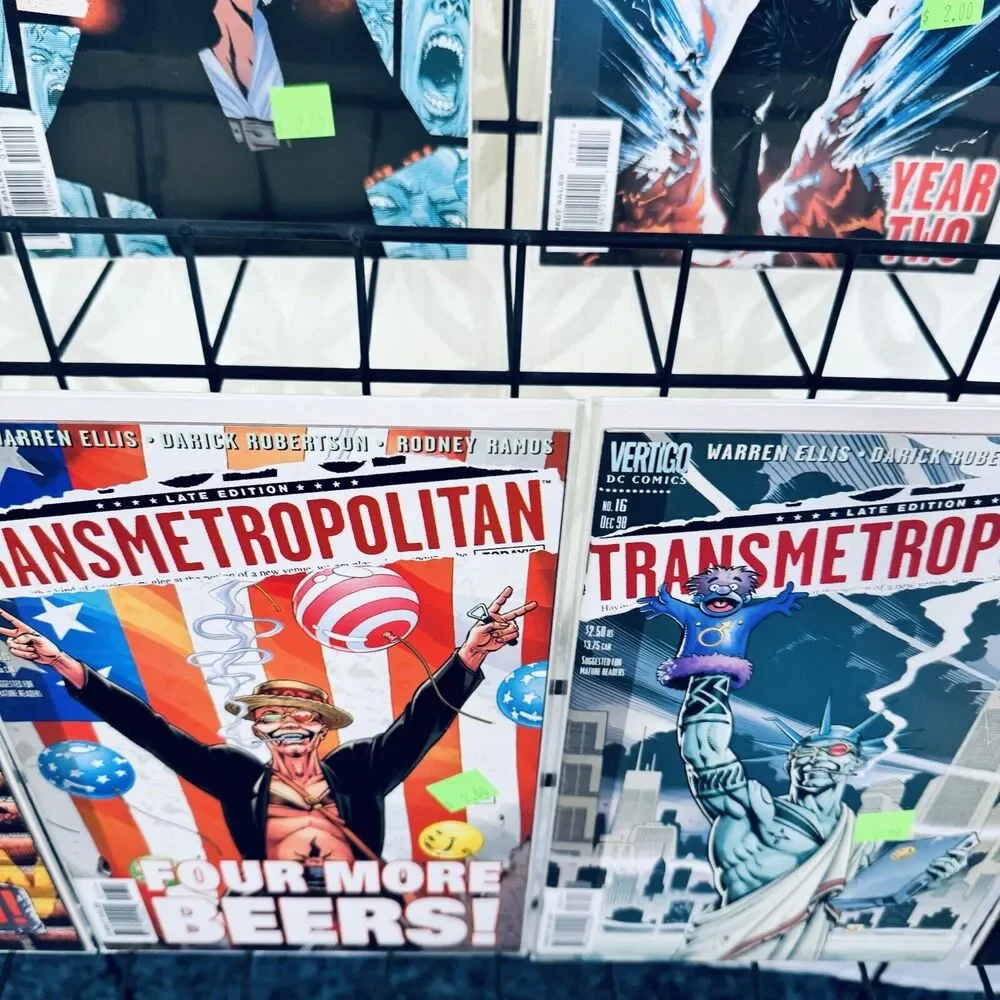Transmetropolitan 13-19 23 Lot‎ DC Helix Spider Jerusalem 100 Bullets